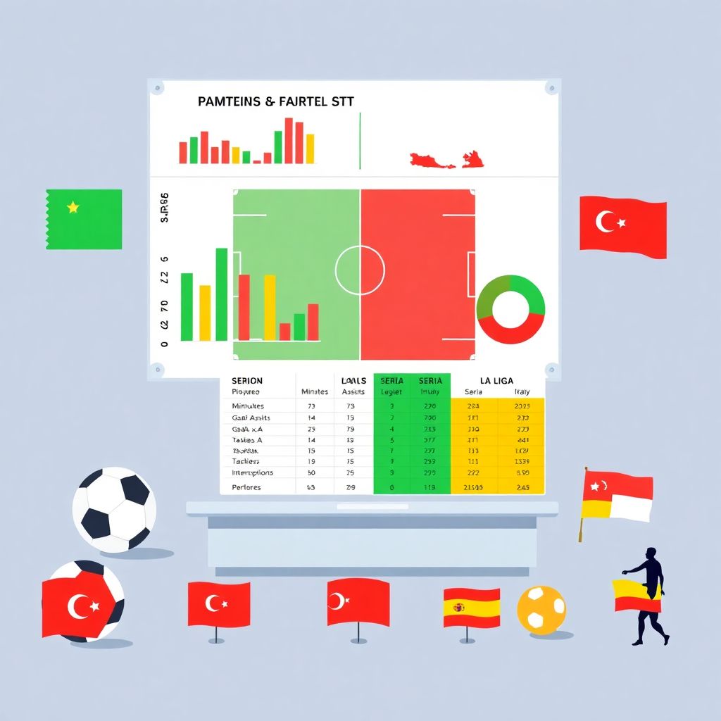 Turkish influence in serie A, la liga and the premier league compared