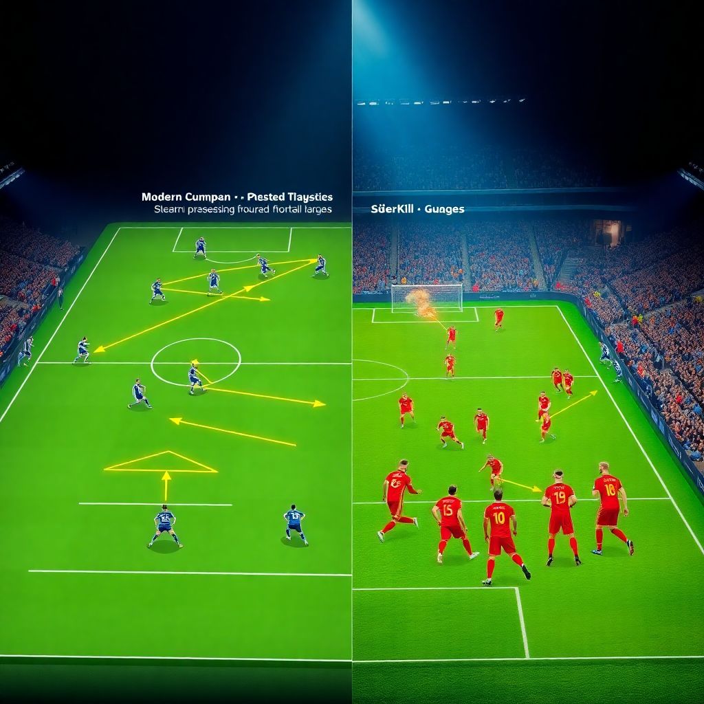 Possession-based football in europe vs transition-focused football in turkey