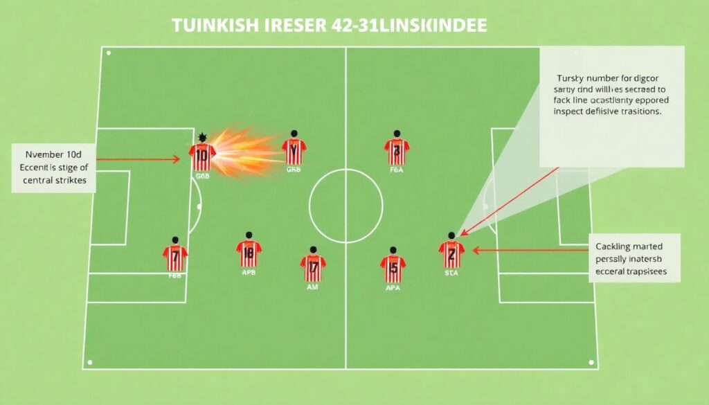 Breaking Down the 4-2-3-1: Why It Dominates the Süper Lig and How Teams Use It Differently - иллюстрация
