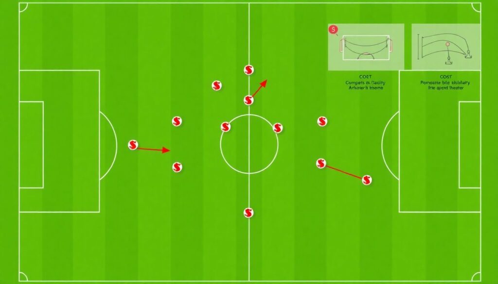 Tactical Breakdown: How to Beat a Low Block – Lessons from Europe’s Top Coaches - иллюстрация