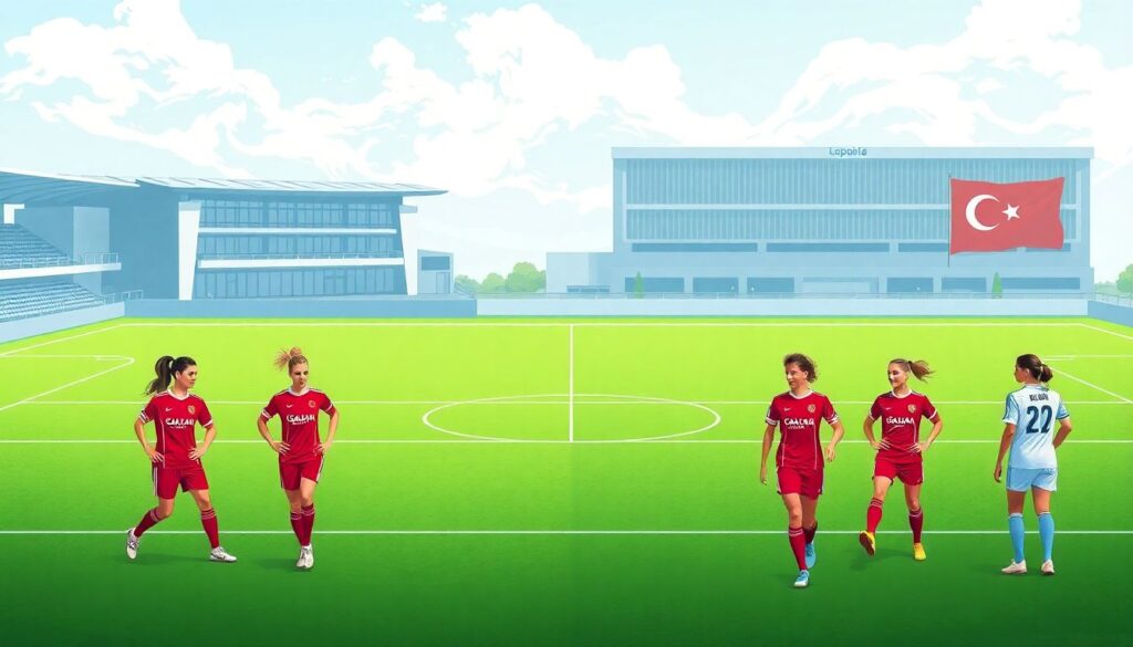 Women’s Football in Turkey and Europe: Growth, Challenges, and Future Potential - иллюстрация