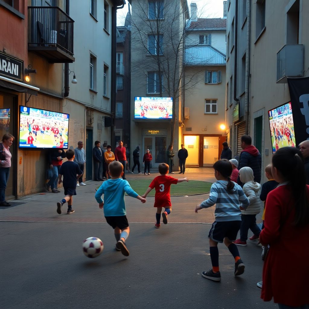 From street football to stadium lights: growing up with football in turkey