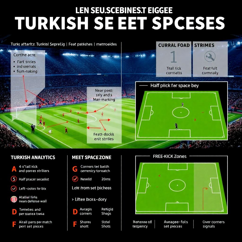 Set-piece science: corner and free-kick trends and tactics in the süper lig