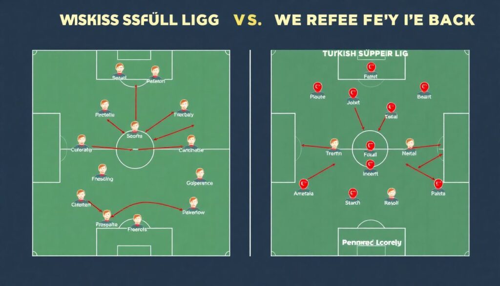 Comparing Süper Lig and Premier League: Tactical Similarities and Key Differences - иллюстрация