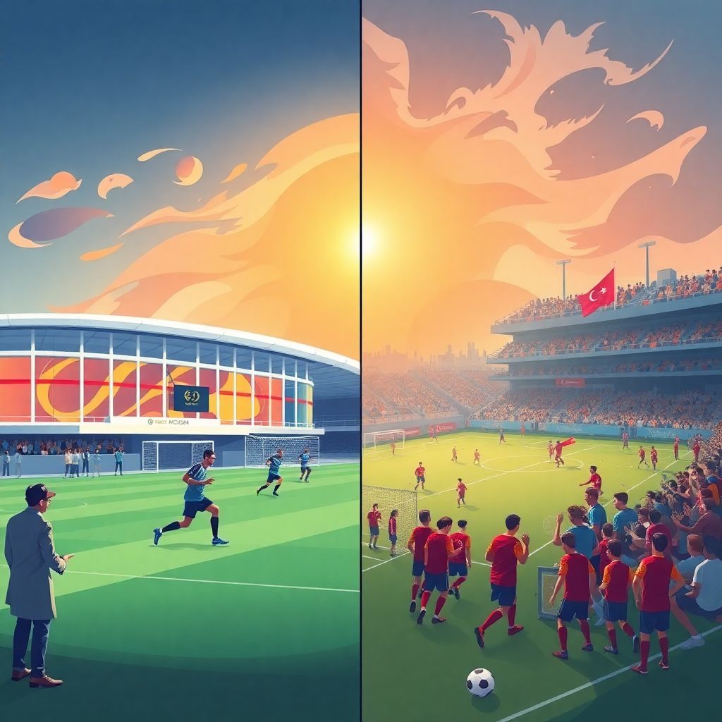 Comparing youth academies: how turkish clubs stack up against europes elite