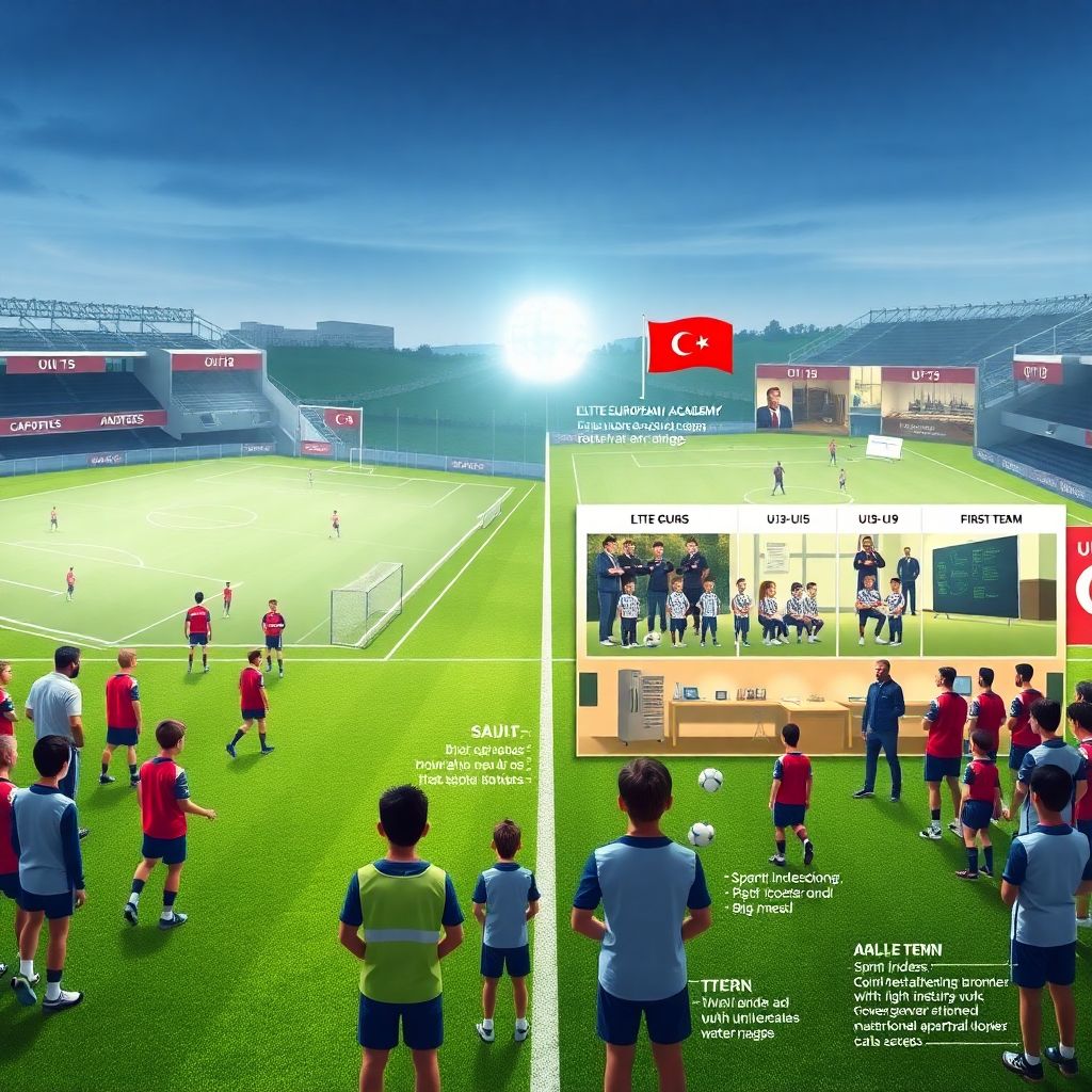 How youth academies in turkey differ from europe’s elite: structural comparison