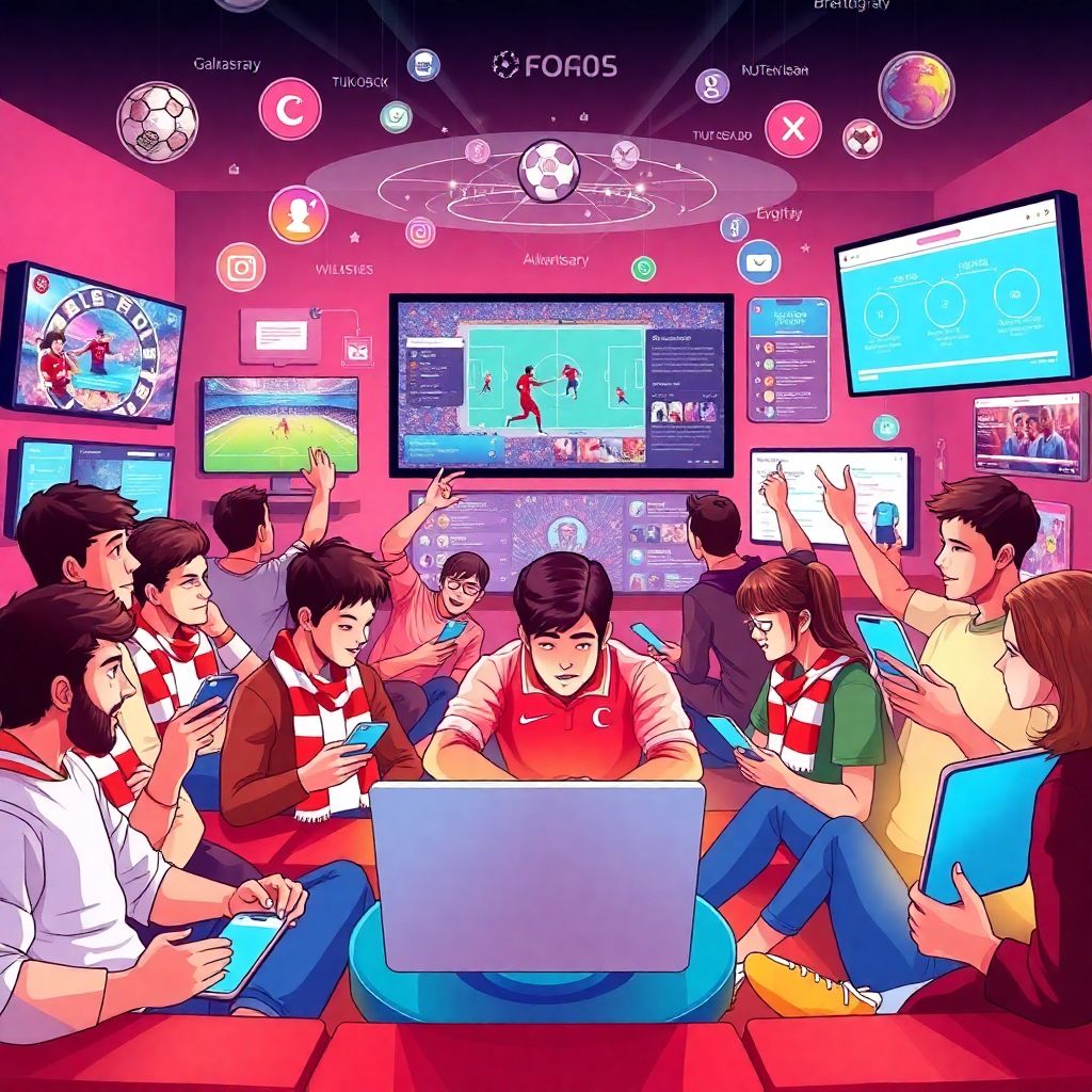 How social media and digital platforms reshape football fandom in turkey and europe