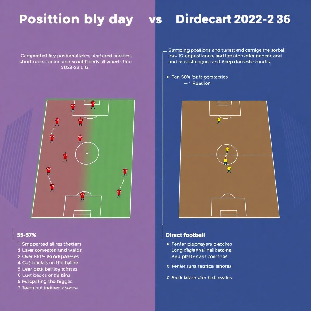Positional play vs direct football in the süper lig: key tactical trends
