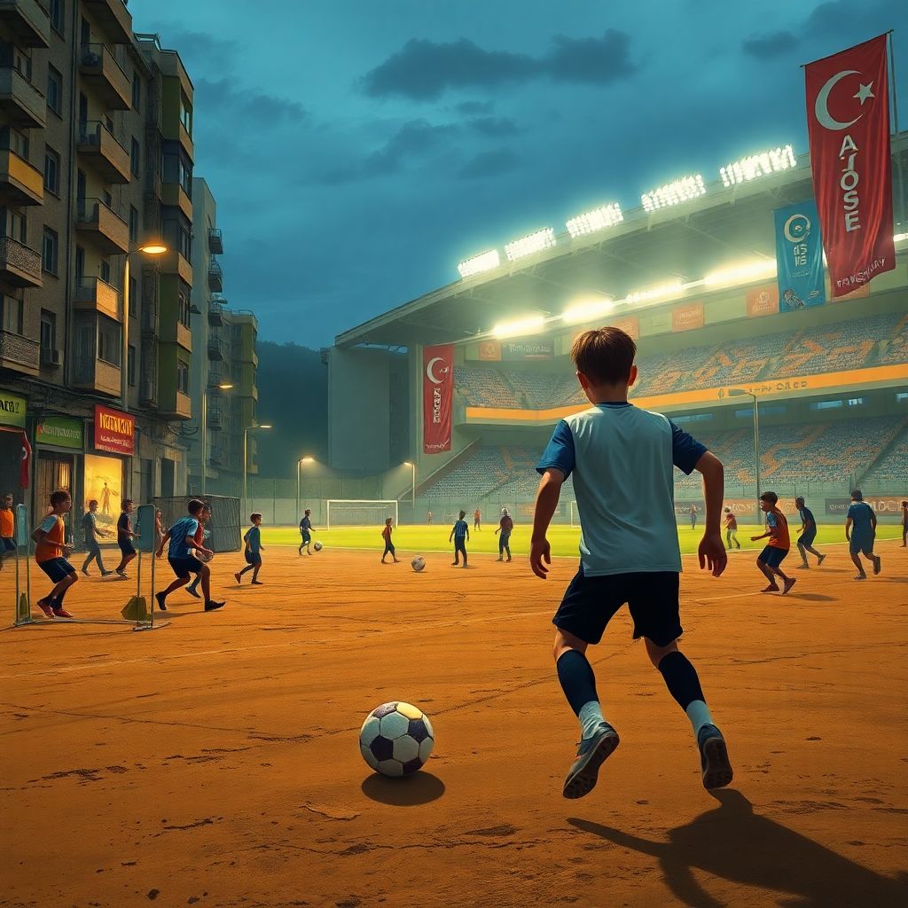 From street football to stadium lights: development path of a turkish pro