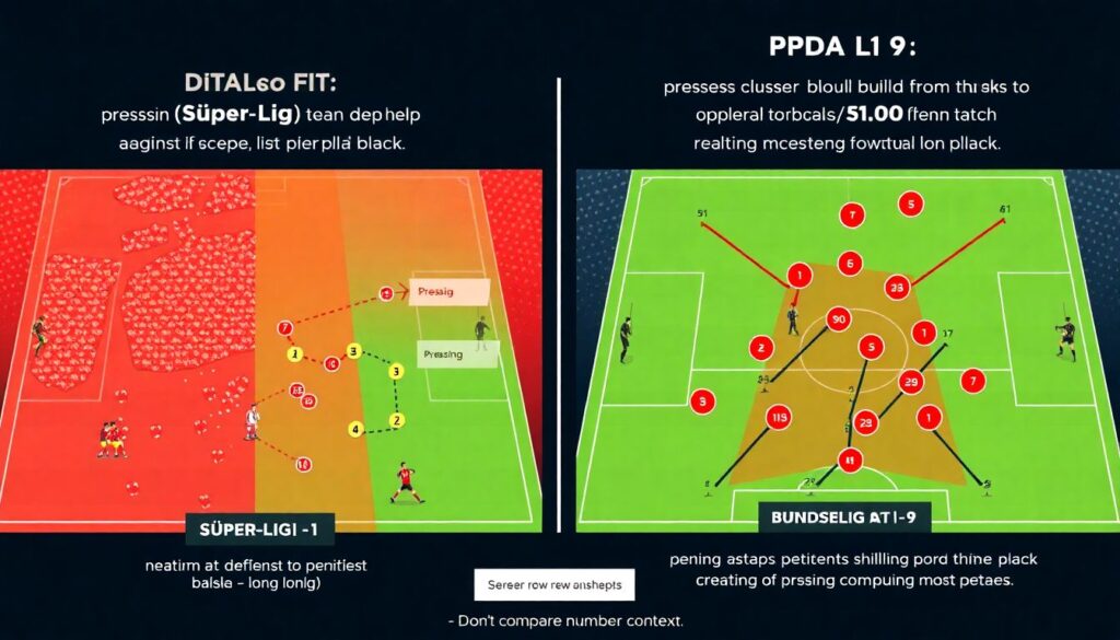Pressing Styles Compared: Süper Lig vs European Leagues - иллюстрация