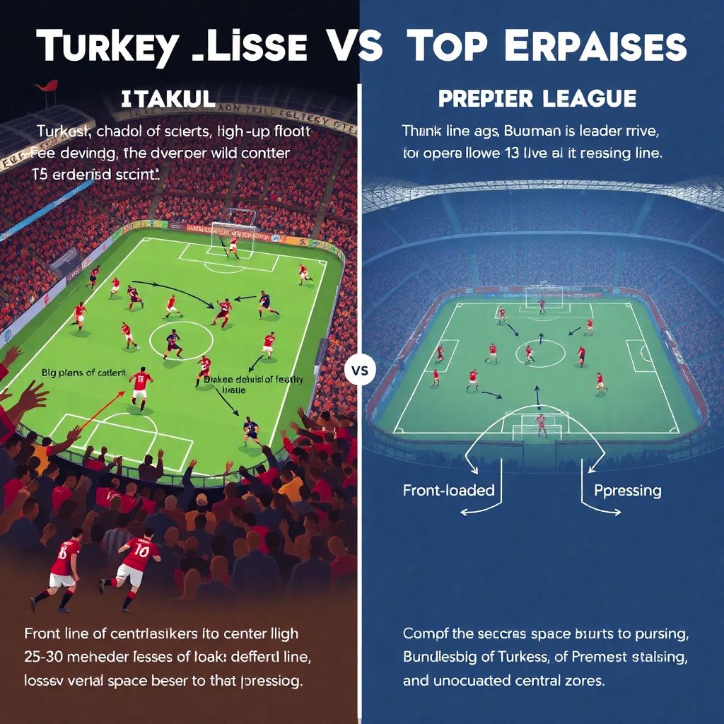 Pressing styles süper lig vs european leagues: key tactical differences