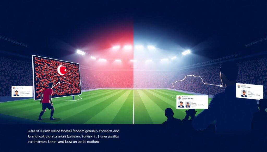How Social Media Is Shaping Fan Culture in Turkish and European Football - иллюстрация