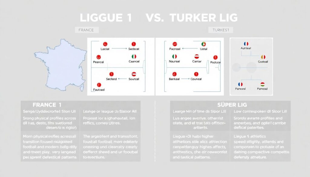 Comparing Tactical Cultures: Süper Lig vs Top 5 European Leagues - иллюстрация