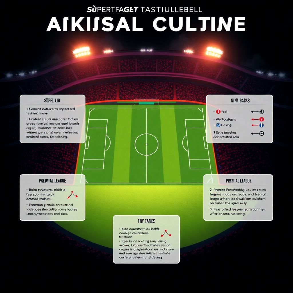 Comparing tactical cultures in süper lig vs top 5 european leagues