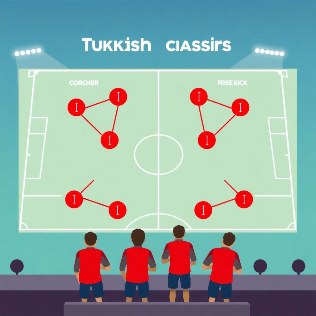 Set-piece science in the süper lig: how teams use corners and free kicks to win