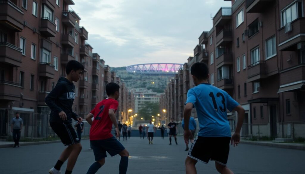 From Street Football to Stadium Lights: The Culture of Football in Turkish Cities - иллюстрация